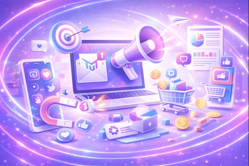 حملة تسويقية متكاملة