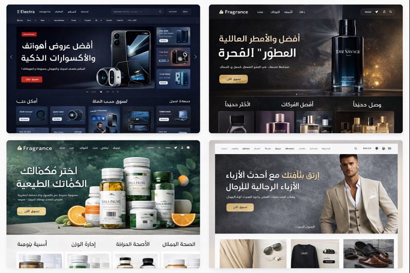 منصة المتاجر الالكترونية متعددة القطاعات